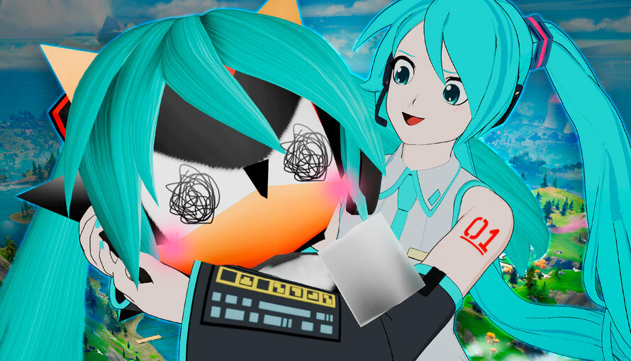 Shadow The Hedgehog x Hatsune Miku